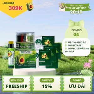 Combo 04: Bơ làm đẹp